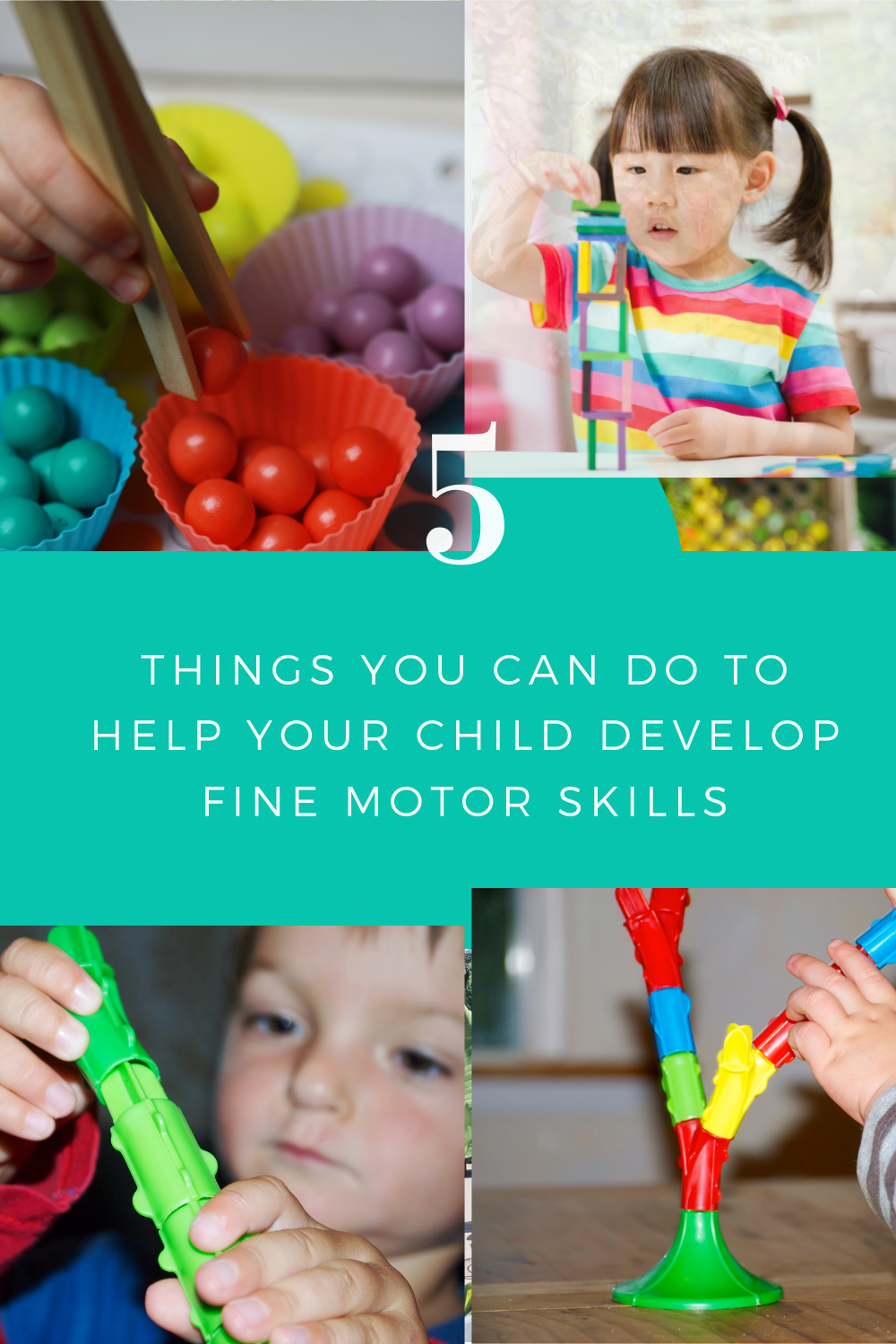 5 things you can do at home to enhance your child's fine motor skills