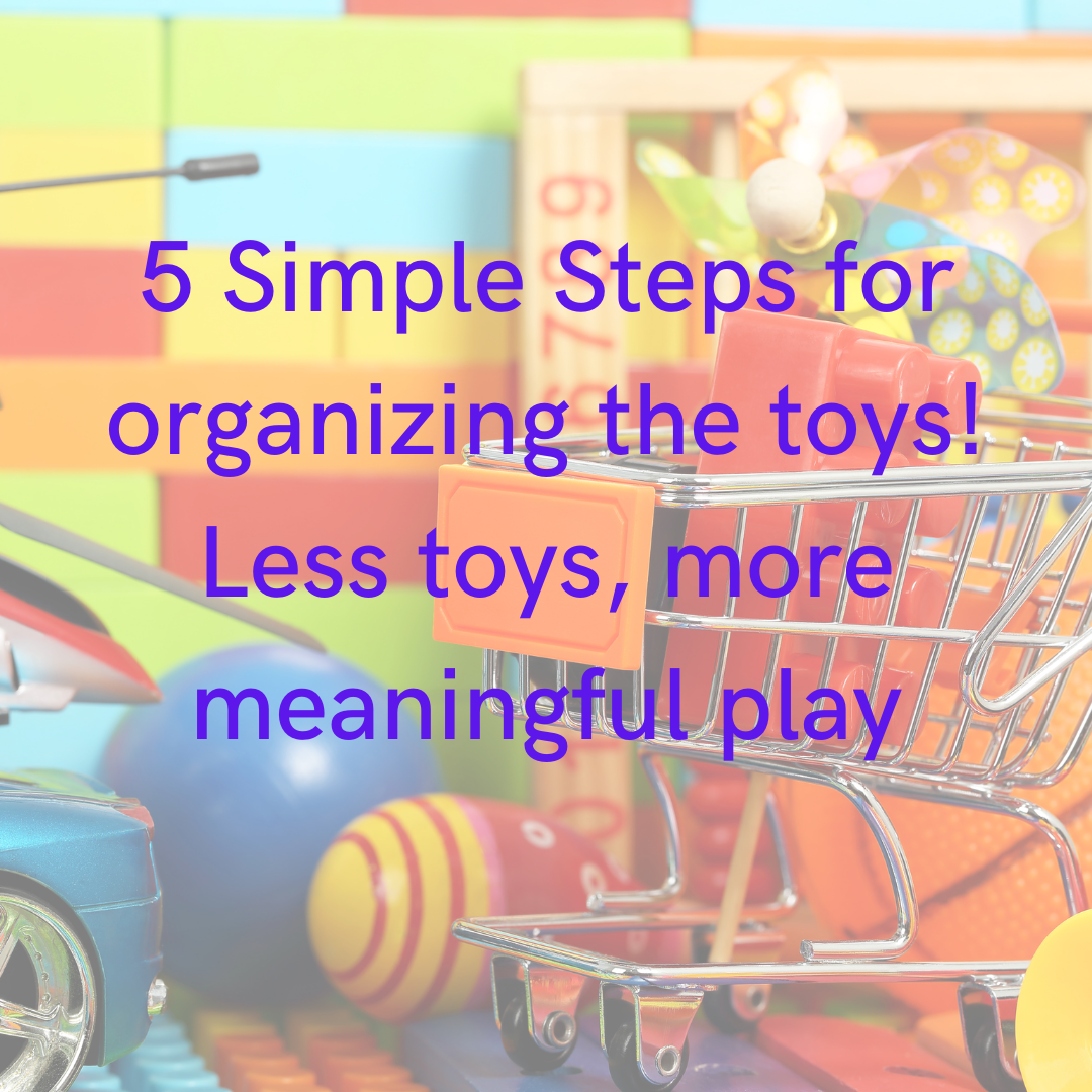 8 Simple Steps For Organizing the Toys