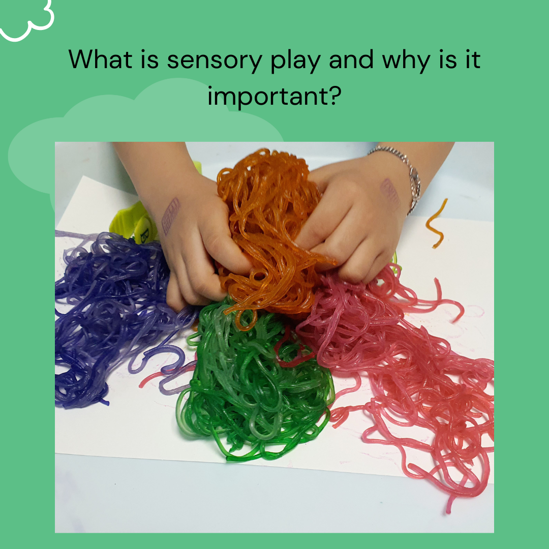 What is sensory play and why is it important?