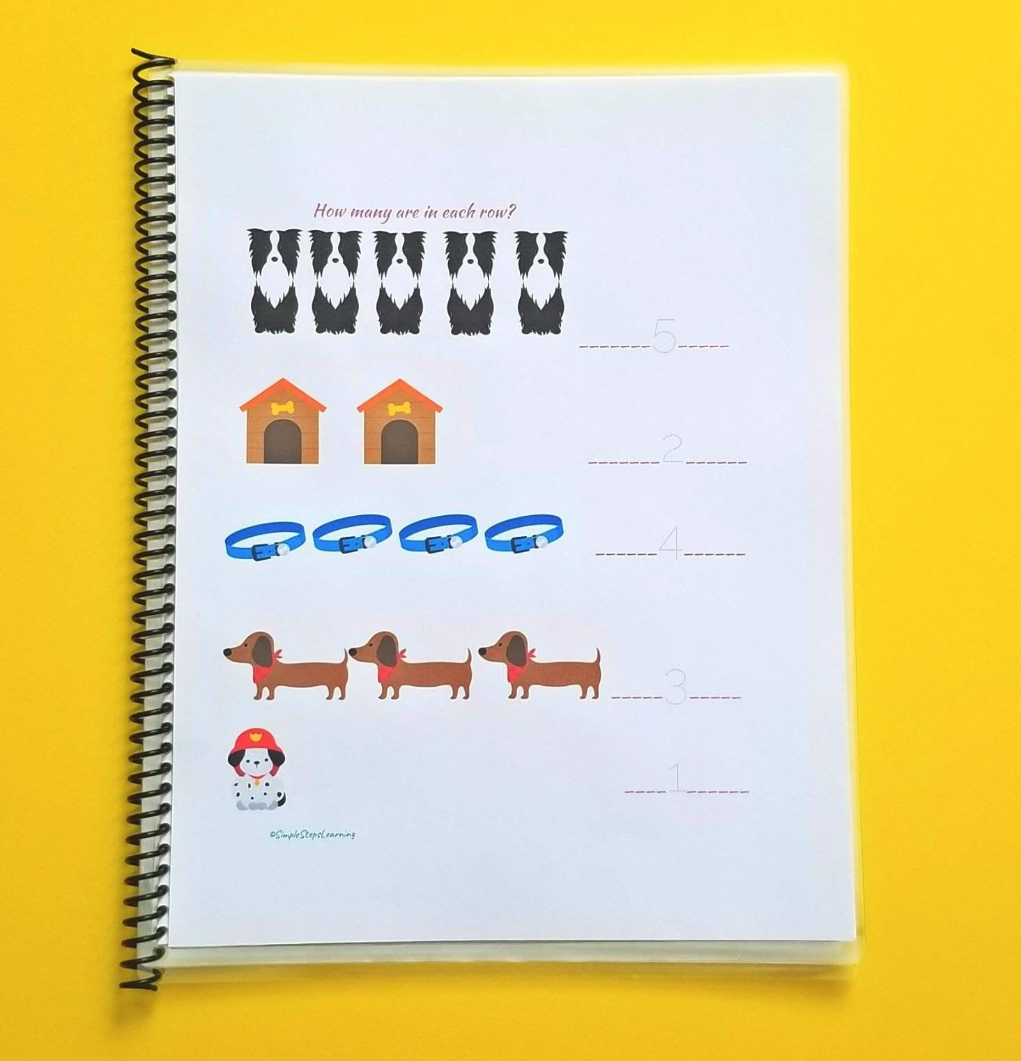 Puppy Themed Toddler Busy Book