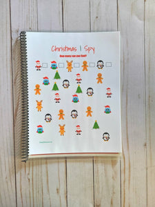 Christmas Themed Busy Book for children aged 3-5