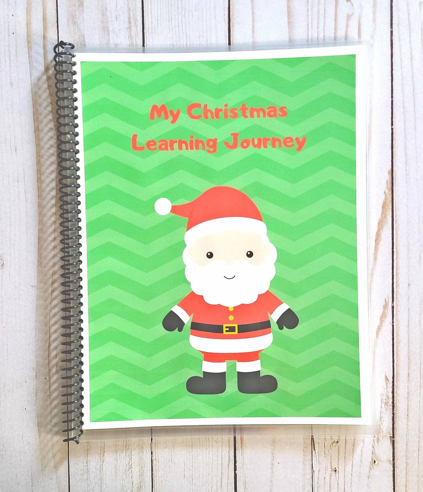 Santa Claus Themed Busy Book