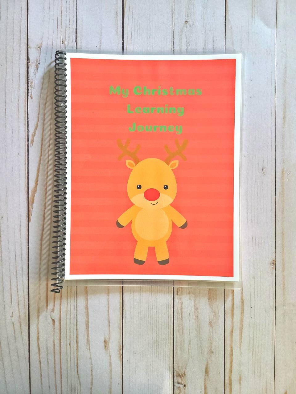 Christmas Themed Busy Book for children aged 3-5