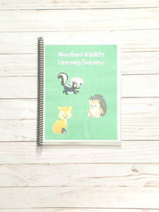 Woodland Animal Themed Preschool Busy Book