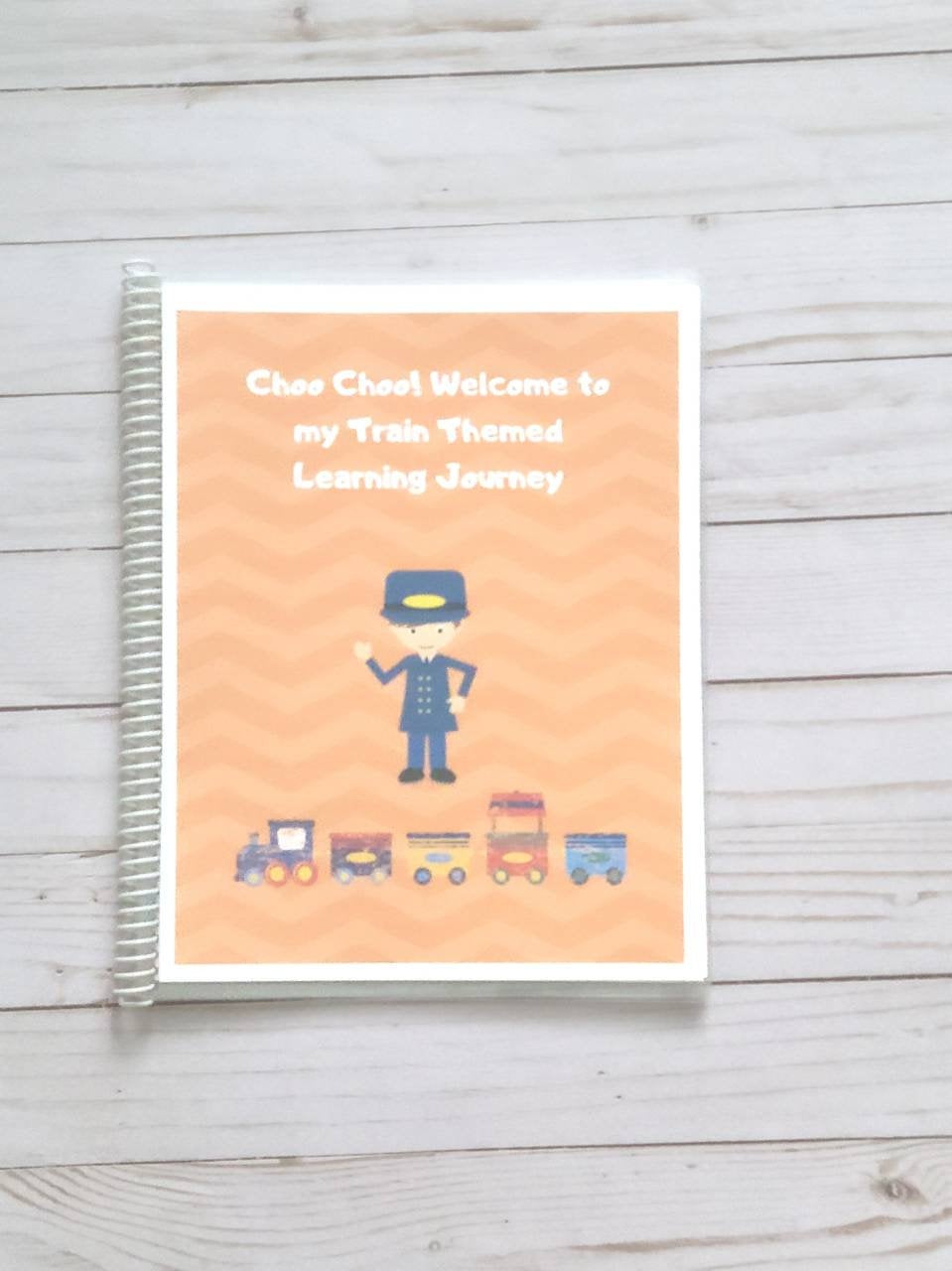Train Themed Toddler Busy Book
