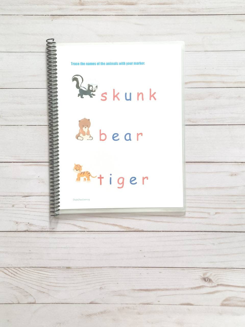 Woodland Animal Themed Preschool Busy Book
