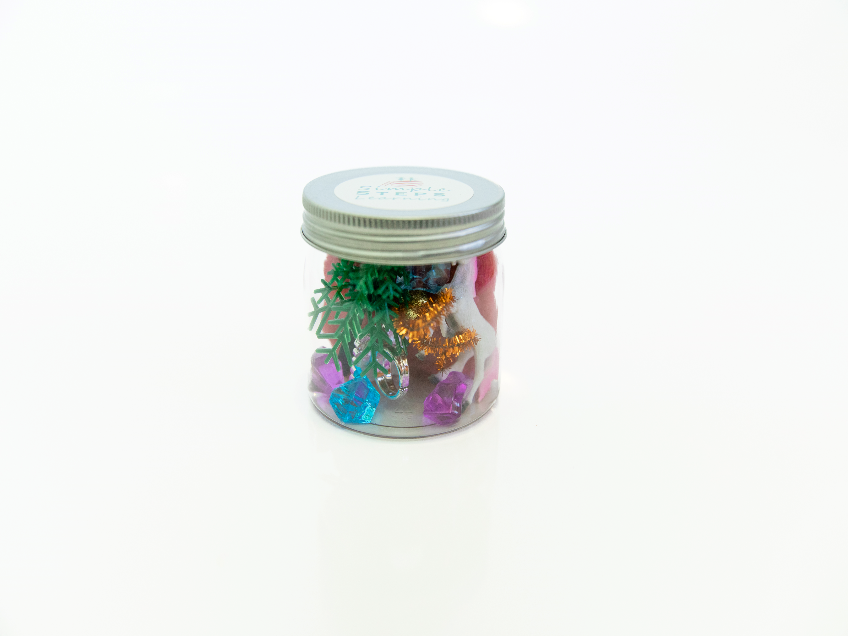 Unicorn Playdough jar